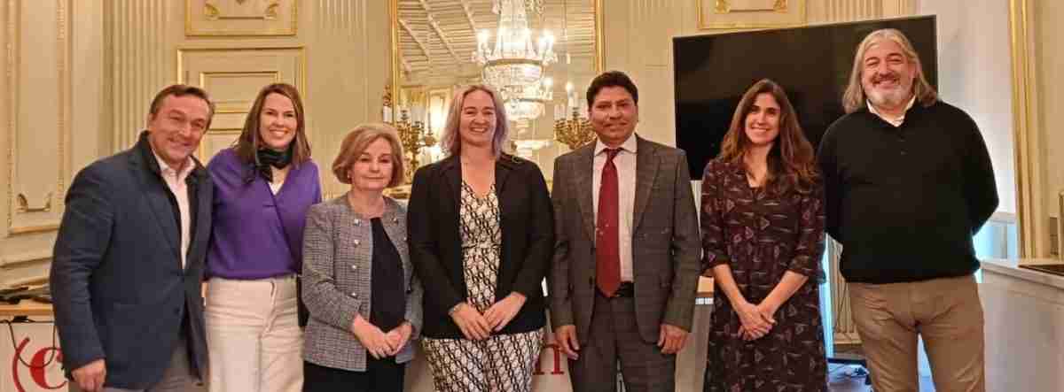 Usyncro USA Krishna Mohan visiting Spain - US Embassy, Madrid Chambers of Commerce and VUI